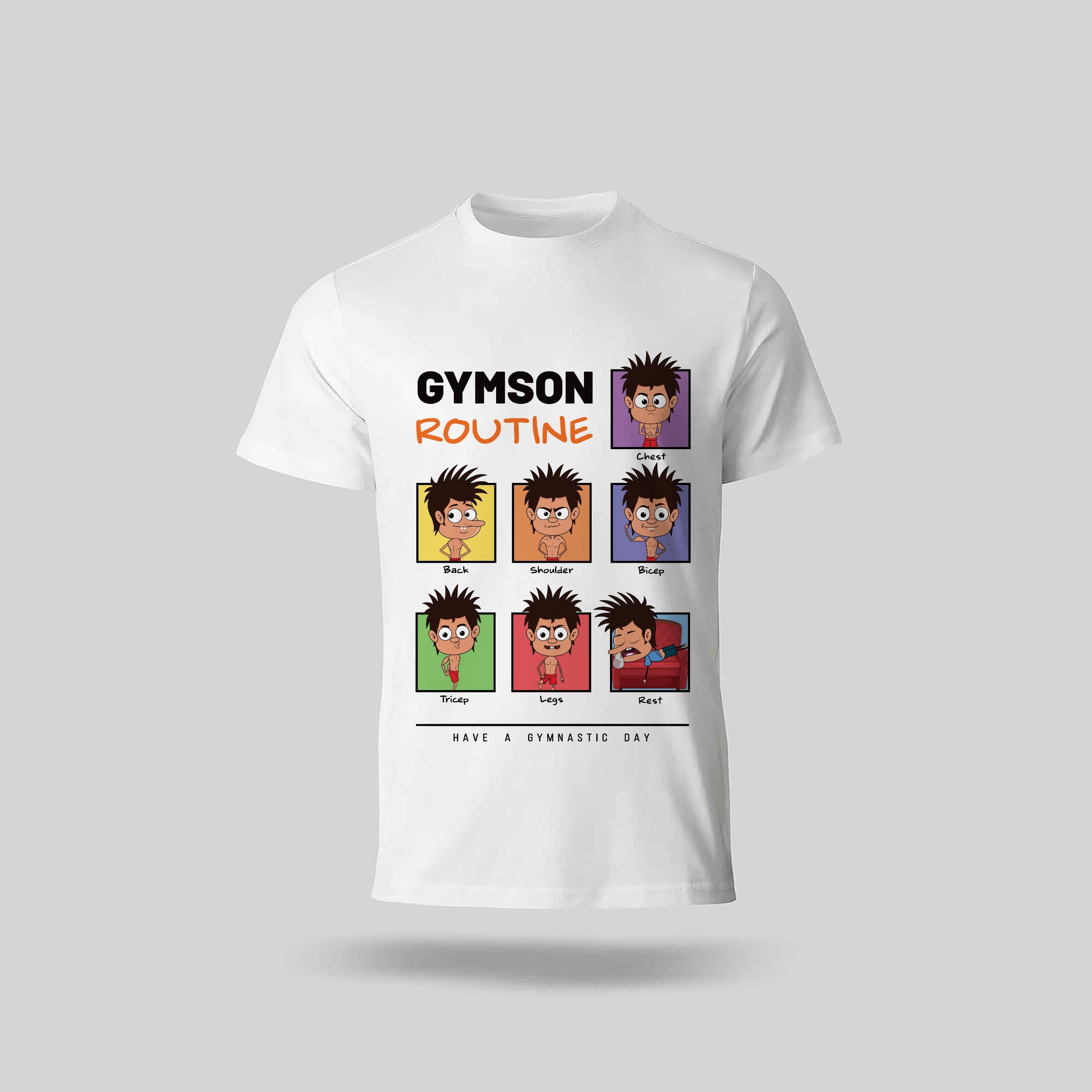 Gymson Routine Graphic T-Shirt
